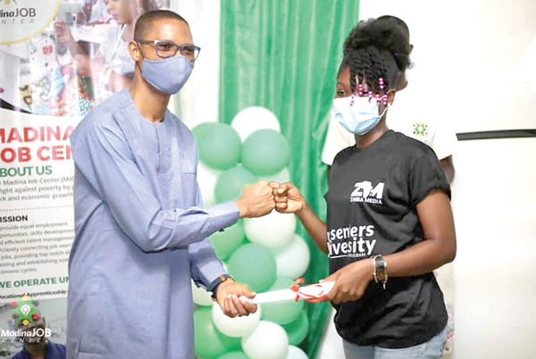 Madina MP launches educational fund to mark 100 days in office MP launches educational fund to mark 100 days in office