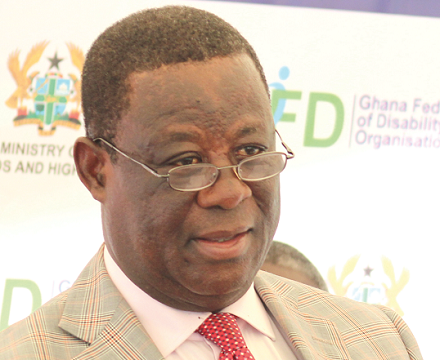Mr. Kwesi Amoako-Attah road projects