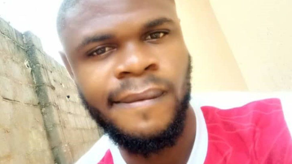 Enya Egbe (pictured) is still coming to terms with the loss of his friend