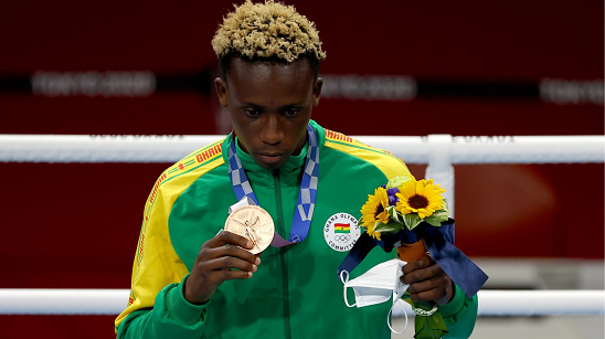 Tokyo 2020 Olympics: Takyi makes Ghana proud - Only medallist in 29 years Tokyo 2020 Olympics: Takyi makes Ghana proud - Only medallist in 29 years