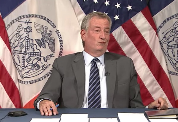 Mayor Bill de Blasio