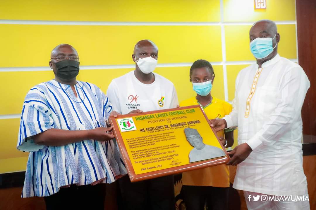 You showed the way, and others followed - Hasaacas Ladies to Bawumia