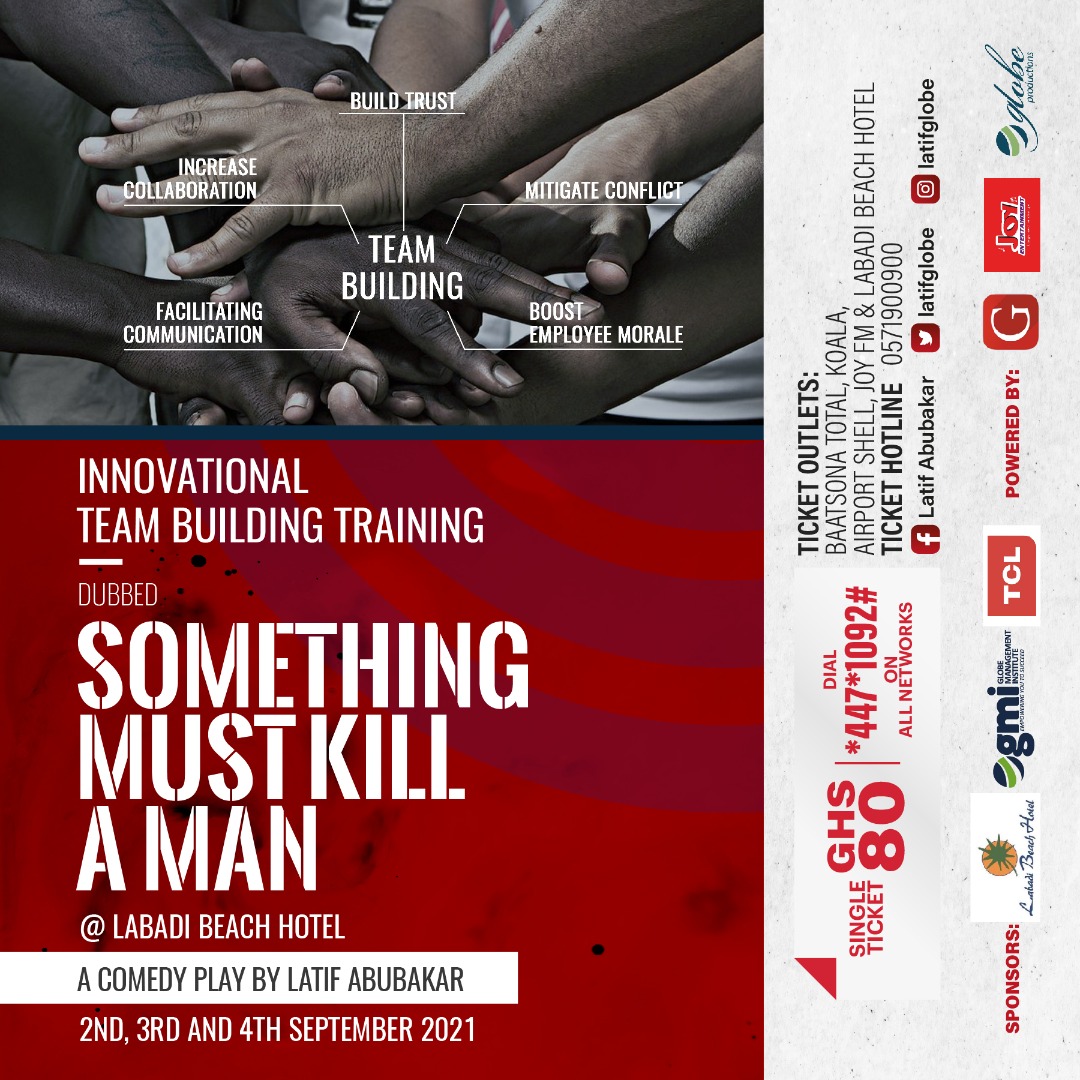 Playwright Latif Abubakar's  'something must kill a man' gains momentum
