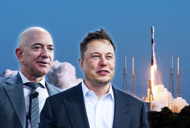 Jeff Bezos' Blue Origin announces satellite rival to Elon Musk's Starlink