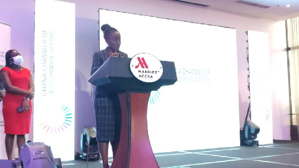 Deputy Minister of Communications and Digitalisation, Ms Ama Pomaa Boateng