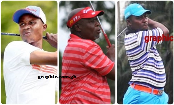 From L-R: Torgah, Korblah and Ayisah Gold Fields PGA: Ayisah, Korblah stalk runaway leader Torgah