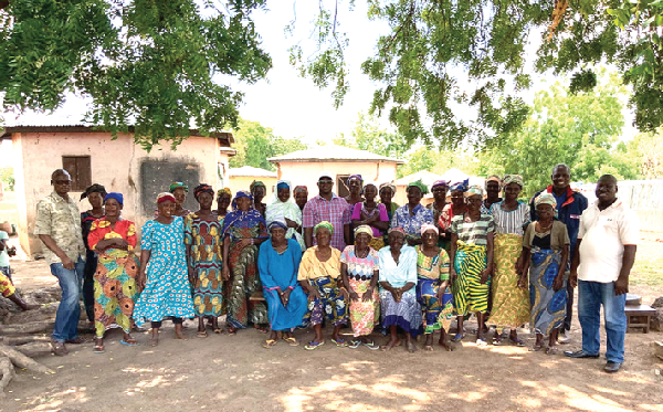 Some accused women at the Kpatinga camp Some accused women at the Kpatinga camp