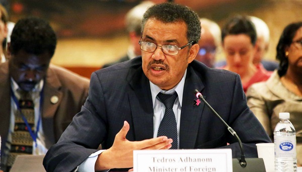 WHO chief Tedros Adhanom Ghebreyesus 
