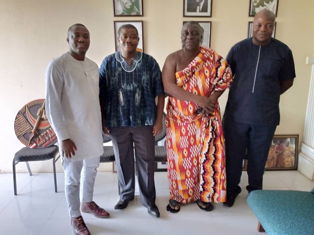 From Left to Right, Abraham Ofori Portuphy, Paul Mensah, Nana Kobina Nketiah V and Dodzi Anador From Left to Right, Abraham Ofori Portuphy, Paul Mensah, Nana Kobina Nketiah V and Dodzi Anador