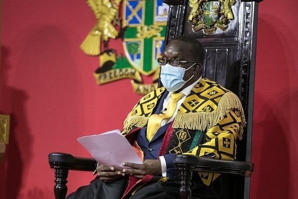 Rt. Hon. Alban Bagbin is the Speaker of the Eighth Parliament of the Fourth Republic Ghana adds to democratic credentials