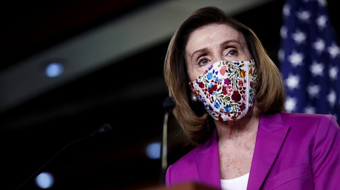 Nancy Pelosi told House Democrats they needed to "act with urgency" Democrats give VP Mike Pence ultimatum to remove Trump from White House