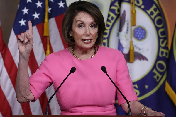 Nancy Pelosi is the Speaker of the United States House of Representatives Trump impeachment: President faces Senate trial after historic second charge