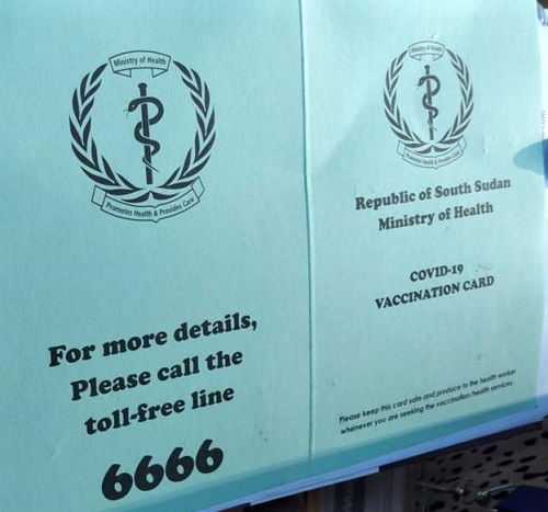 South Sudan closes Covid vaccination centres