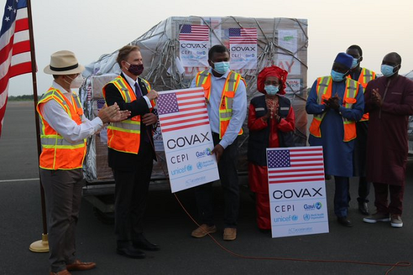 US begins shipment of 25million COVID-19 doses to Africa US begins shipment of 25million COVID-19 doses to Africa