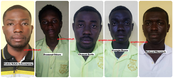 7 Convicted of WASSCE malpractice The convicts, Clement Sarfo and Desmond Oduro