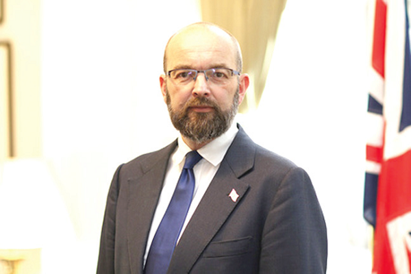 • Mr James Duddridge — UK Minister for Africa • Mr James Duddridge — UK Minister for Africa