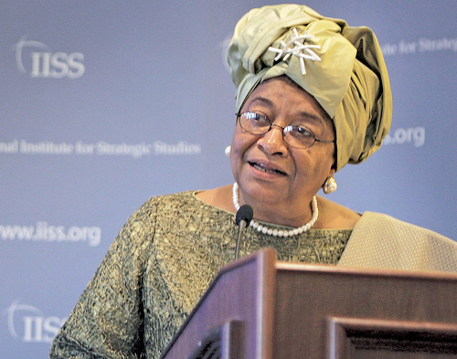 Ms Ellen Johnson Sirleaf, Former President of Liberia and Chair, Transformation Leadership Panel Ms Ellen Johnson Sirleaf, Former President of Liberia and Chair, Transformation Leadership Panel