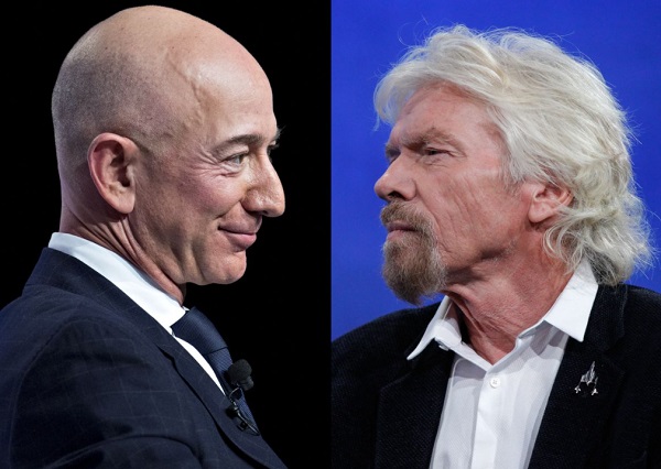 Jeff Bezos and Sir Richard Branson not yet astronauts, US says Jeff Bezos and Sir Richard Branson not yet astronauts, US says