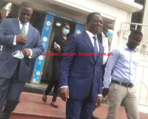 Supreme Court prohibits Justice Honyenuga from hearing Opuni's case