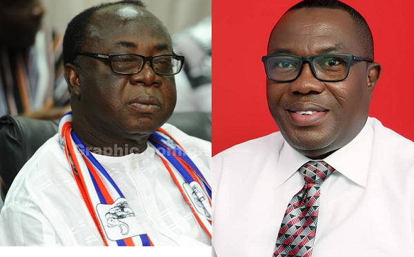 Chairman of NPP, Freddie Blay (left) and Chairman of the NDC, Samuel Ofosu-Ampofo Chairman of NPP, Freddie Blay (left) and Chairman of the NDC, Samuel Ofosu-Ampofo
