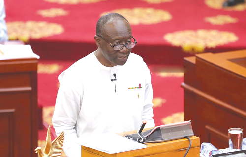 • Mr Ken Ofori-Atta — Minister of Finance