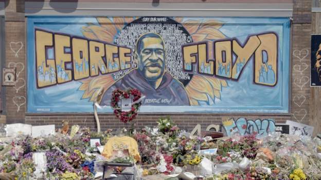 The UN said that the world should honour George Floyd, who was murdered last year by a policeman, by addressing racism The UN said that the world should honour George Floyd, who was murdered last year by a policeman, by addressing racism