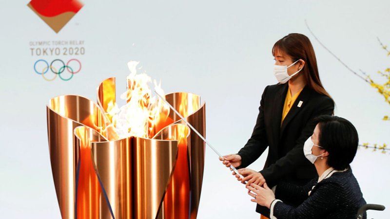 The north-eastern prefecture of Fukushima is the beginning of the relay Olympic torch relay begins in Japan