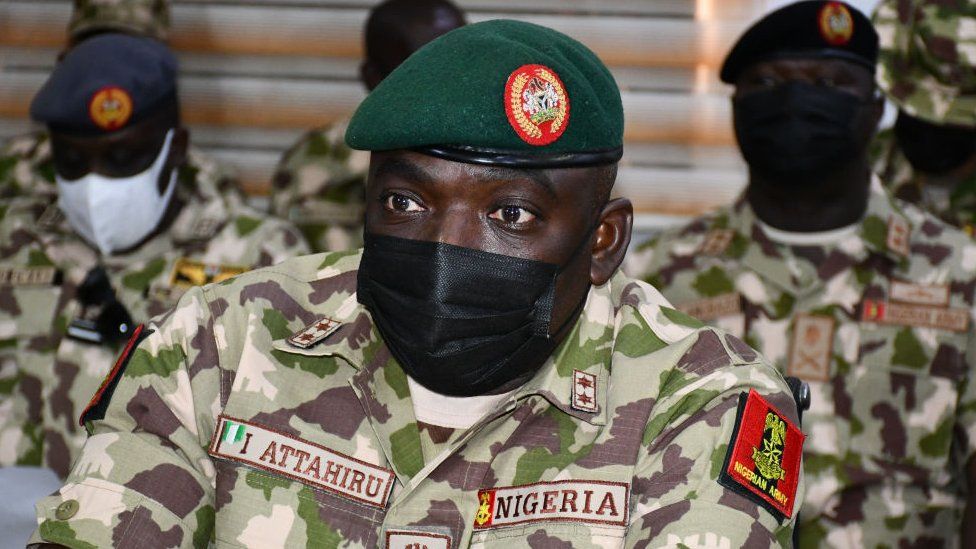 Gen Attahiru was only appointed to the post in January Gen Attahiru was only appointed to the post in January