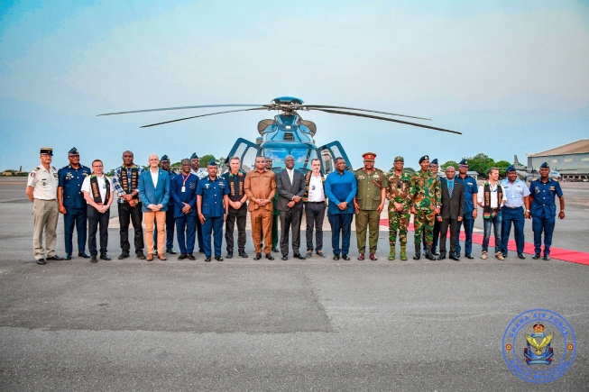 Ghana boosts air power with arrival of Airbus H175 helicopter