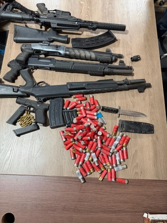 Police arrest suspected land guard, seize guns and ammunition at Abokobi
