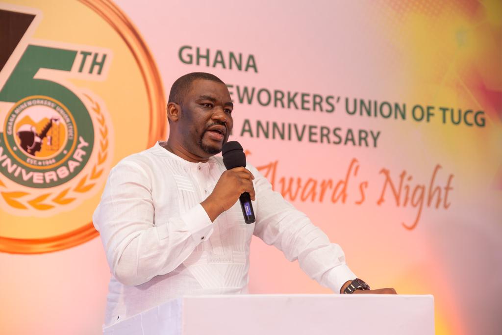 Mr A Abdul-Moomin Gbana, General Secretary of the Ghana Mineworkers' Union Mr A Abdul-Moomin Gbana, General Secretary of the Ghana Mineworkers' Union