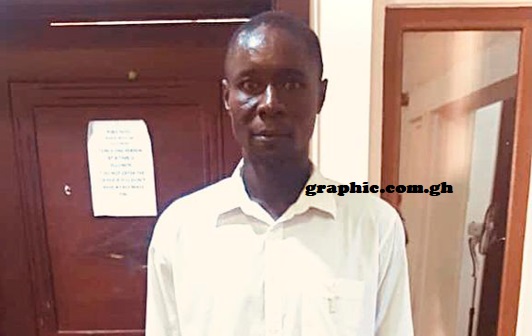 Mr George Agbeshie is now a free man Mr George Agbeshie is now a free man