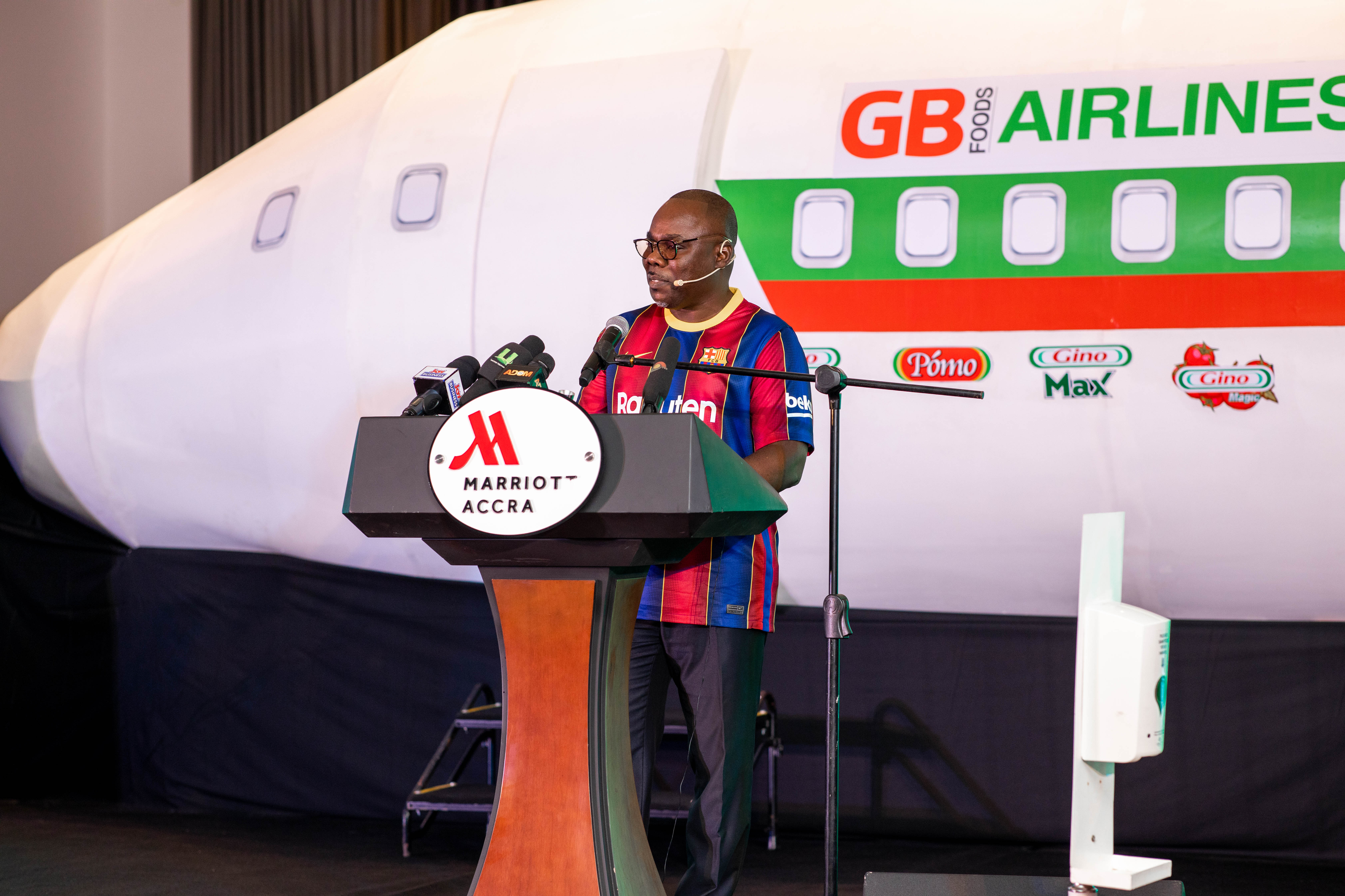 Mr David Afflu, MD, GB Foods Gino Foods