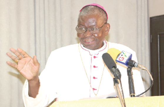 Most Rev Philip Naameh — President of Ghana Catholic Bishops' Conference Most Rev Philip Naameh — President of Ghana Catholic Bishops' Conference