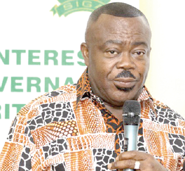 Mr Stephen Asamoah-Boateng — Director-General of the State Interest and Governance Authority Mr Stephen Asamoah-Boateng — Director-General of the State Interest and Governance Authority