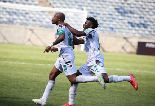 Ayew celebrates win over South Africa Ayew celebrates win over South Africa