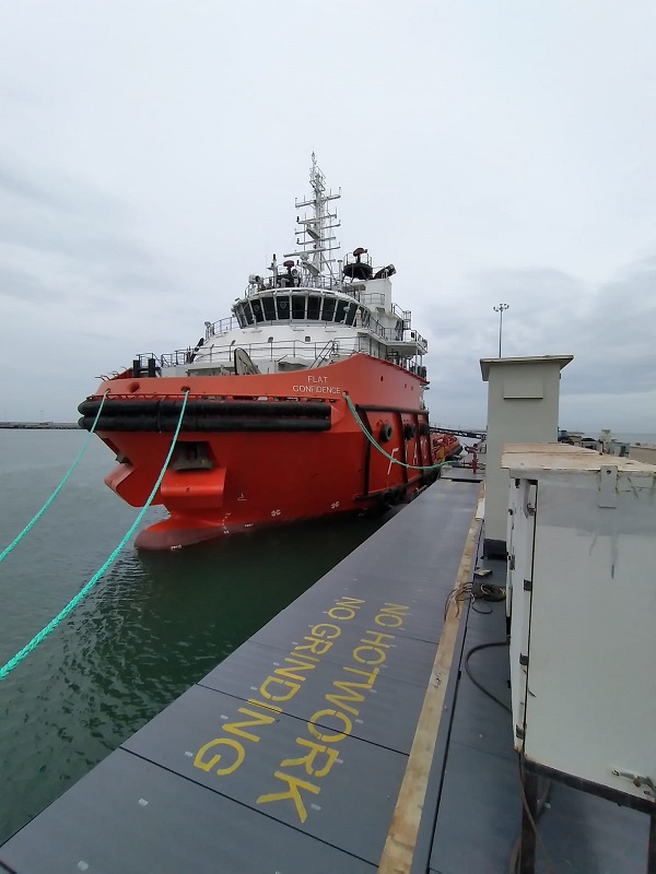 The MV Flat Confidence Vessel