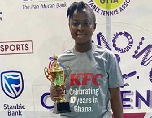 Eva Adom Amankwaa Eva shines at national Homowo championships, retains trophy