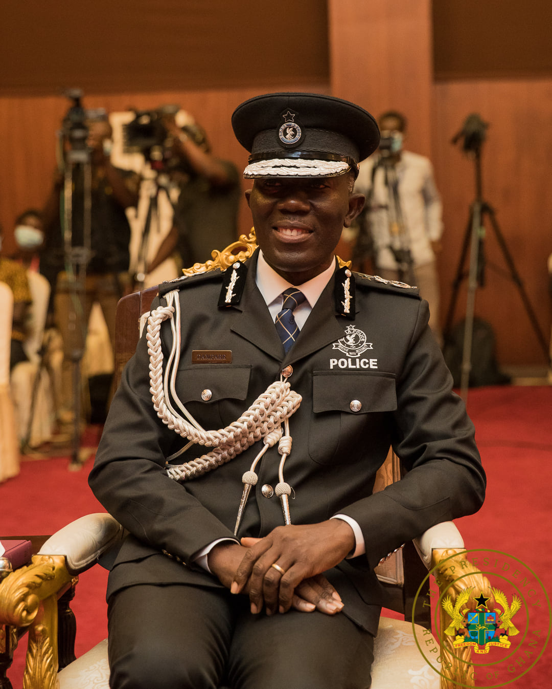 Dr Akuffo Dampare expresses gratitude to Ghanaians following exit as IGP