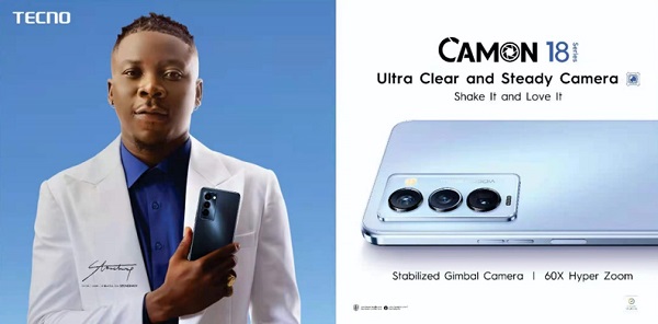 TECNO Mobile launches pre-order of the first Gimbal Camera Phone - CAMON 18 TECNO Mobile launches pre-order of the first Gimbal Camera Phone - CAMON 18