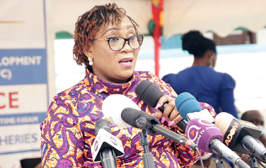 rs. Mavis Hawa Koomson, Minister of Fisheries and Aquaculture Development rs. Mavis Hawa Koomson, Minister of Fisheries and Aquaculture Development