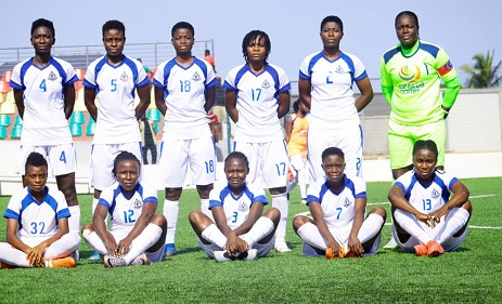 The Prison Ladies team Police Ladies, Naija Ratel FC draw goalless:In opening of Flying Officers Cup