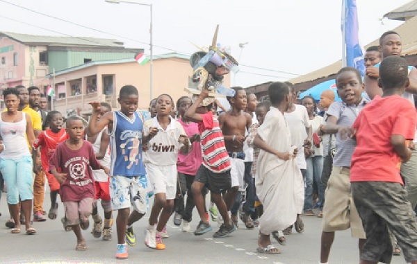 Children are not left out of the event Children are not left out of the event