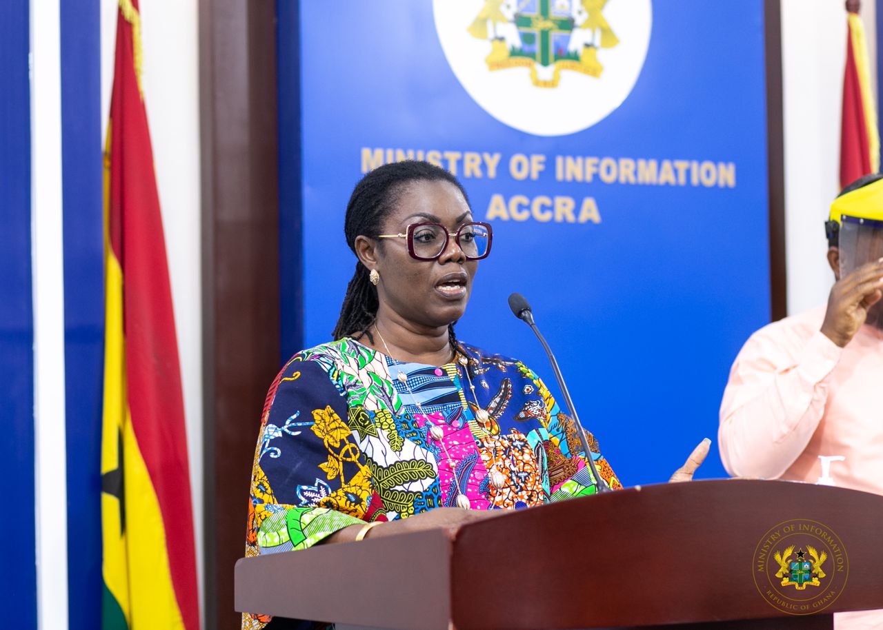 Mrs Ursula Owusu-Ekuful, Minister of Communications and Digitalisation Mrs Ursula Owusu-Ekuful, Minister of Communications and Digitalisation
