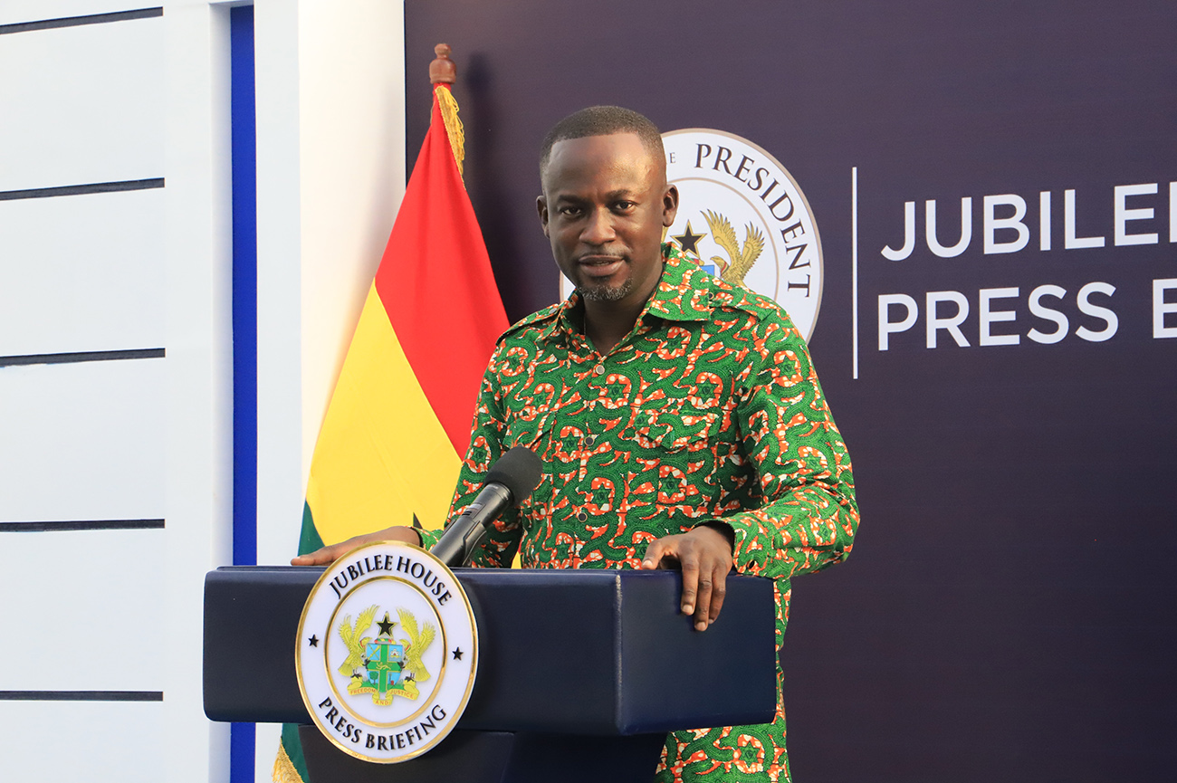 Mr Eugene Arhin — Director of Communications at the Presidency Mr Eugene Arhin — Director of Communications at the Presidency