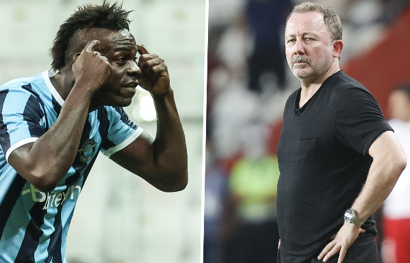 Mario Balotelli (left) and Sergen Yalcin have not being in good terms Mario Balotelli (left) and Sergen Yalcin have not being in good terms