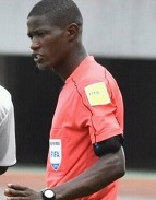 Atcho Pierre Ghislain Atcho Ghislain officiates Ghana against Zimbabwe