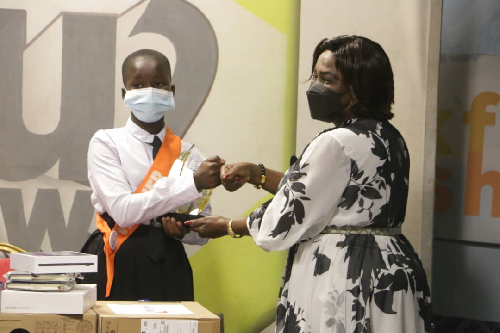 Ms Naziru Mawadatu as Child Sanitation Diplomat 2021