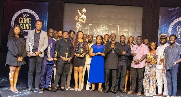 Award winners after the event