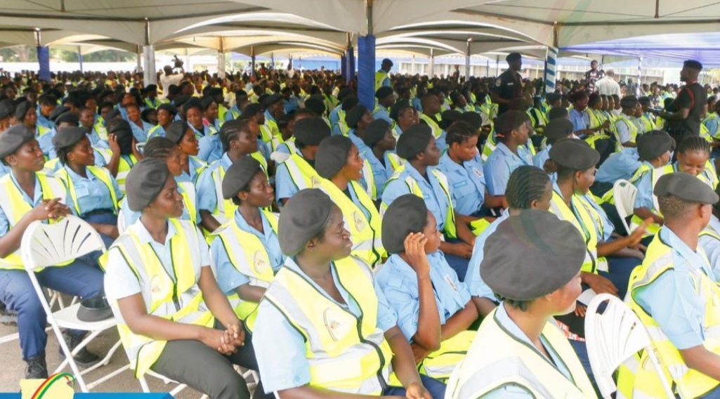 About 500 YEA Community Protection Assistants have passed out at the National Police Training School. YEA